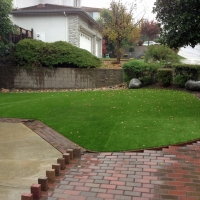 Fake Grass Glendale Heights Illinois Landscape Back Yard