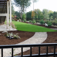 Fake Turf Bedford Park Illinois Lawn Front Yard