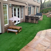 Fake Turf Monee Illinois Lawn Back Yard