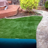 Synthetic Grass Bannockburn Illinois Landscape Front Yard