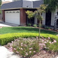 Synthetic Grass Streamwood Illinois Landscape Back Yard