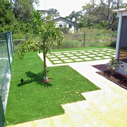 Artificial Grass Burbank Illinois Landscape Fountans Back