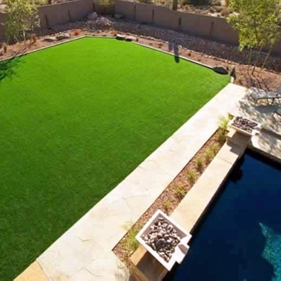 Artificial Turf Wheeling Illinois Lawn Front Yard