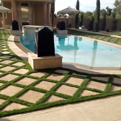 Synthetic Turf Addison Illinois Landscape Pavers Back Yard