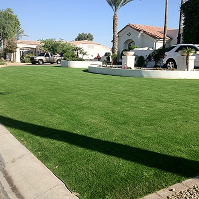 Synthetic Turf Hanover Park Illinois Landscape Front Yard