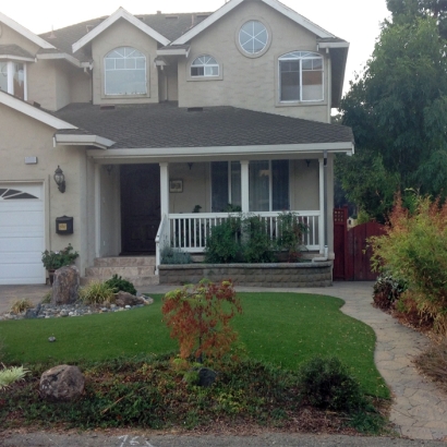 Synthetic Turf West Chicago Illinois Landscape Front Yard