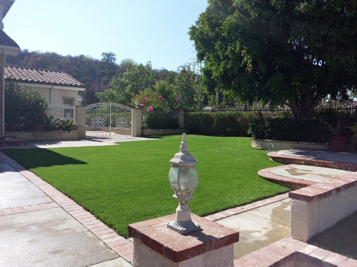 Artificial Grass Blue Island Illinois Lawn Front Yard