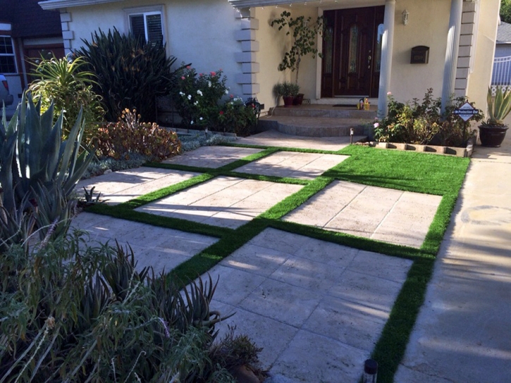 Artificial Turf Flossmoor Illinois Landscape Front Yard