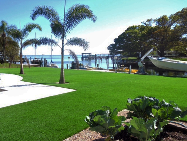 Artificial Turf Niles Illinois Lawn Swimming Pools Back