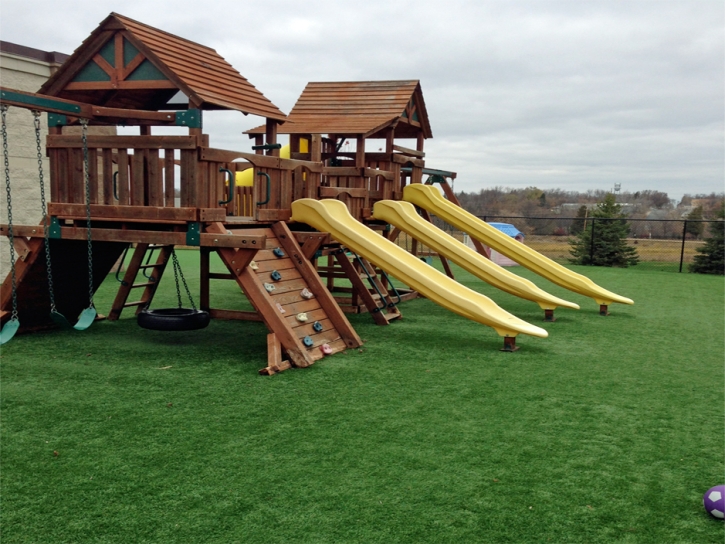 Fake Grass North Riverside Illinois Kids Care Pavers Front