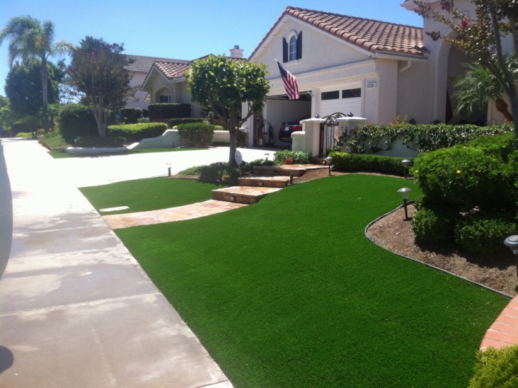 Fake Grass Skokie Illinois Landscape Front Yard