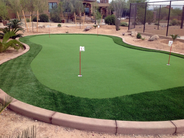 Golf Putting Greens Glenview Illinois Synthetic Grass Front