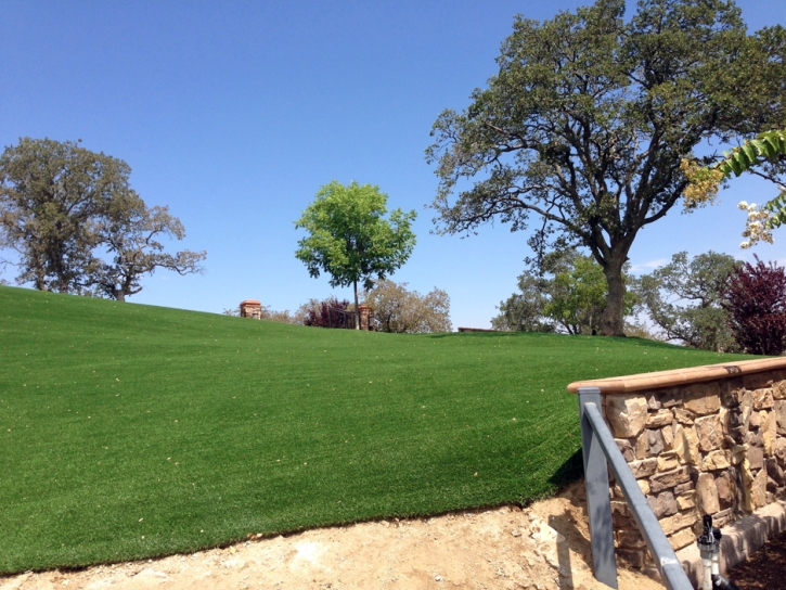 Synthetic Grass Hillside Illinois Lawn Recreational Areas