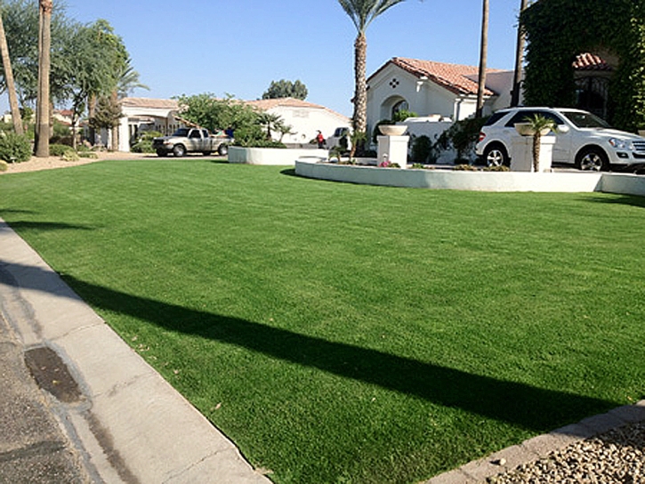 Synthetic Turf Hanover Park Illinois Landscape Front Yard