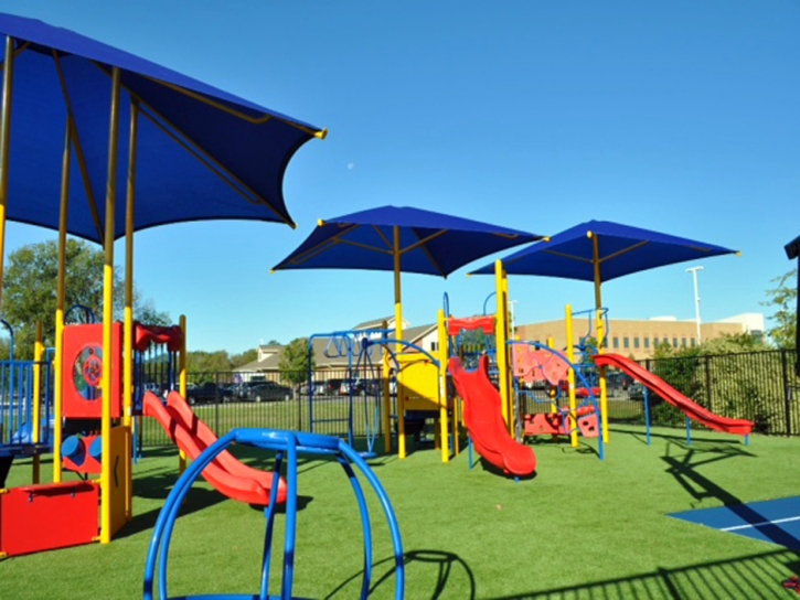 Synthetic Turf Melrose Park Illinois School Back Yard